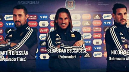  Beccacece es el nuevo DT de Argentina Sub 20  