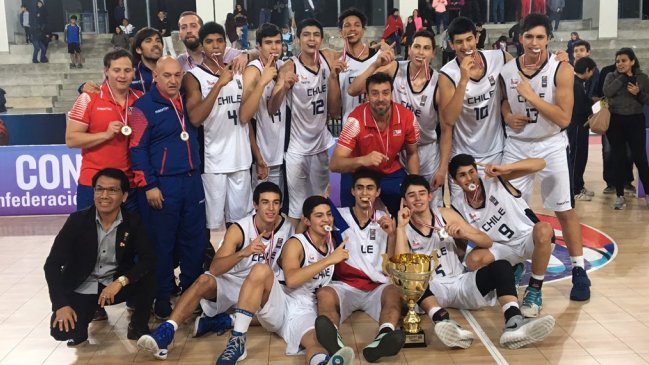 Chile hizo historia grande y se coronó campeón del Sudamericano sub 17 de Baloncesto