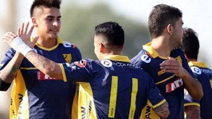   Manuel Rivera logró el descuento de Barnechea ante Audax tras una notable jugada grupal 