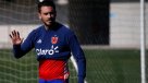 Mauricio Pinilla llegó este sábado para integrarse a Universidad de Chile