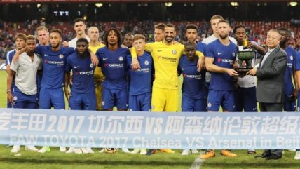 Chelsea se quedó con un nuevo trofeo tras vencer a Arsenal en China