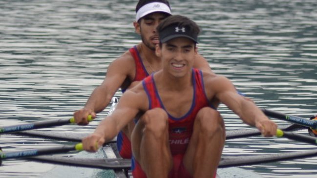 César Abaroa y Eber Sanhueza ganaron la Final B de remo par ligero en el Mundial sub 23