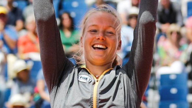 Kiki Bertens se quedó con el Torneo WTA de Gstaad en Suiza