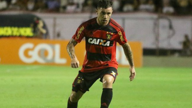 Eugenio Mena fue titular en derrota de Sport Recife ante Palmeiras en la liga brasileña