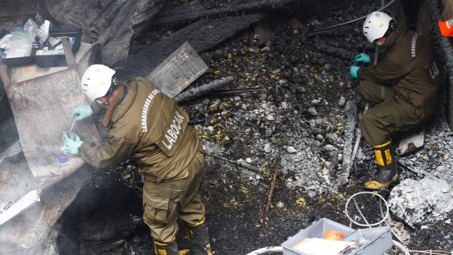 Investigan incendio en ruca mapuche de Puerto Saavedra