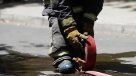 Incendio afectó a dependencias de Carabineros en Valparaíso