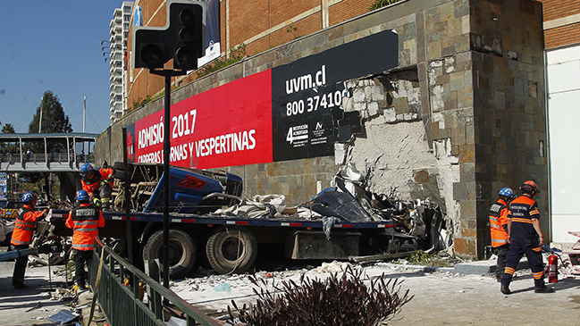 Herido en grave accidente de Viña del Mar evoluciona favorablemente