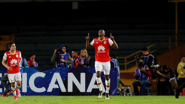 Independiente Santa Fe venció a Fuerza Amarilla y se metió a octavos de la Copa Sudamericana