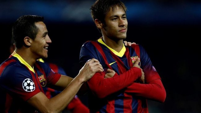 Alexis Sánchez fue una de las claves de la negociación de Neymar con PSG