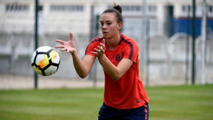   Christiane Endler cumplió con su primera práctica en PSG 