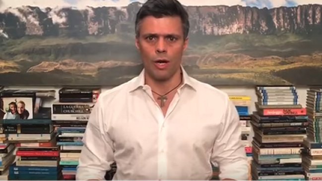 López pidió que sigan las protestas y aseguró que Venezuela está ante una 