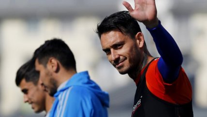 Gustavo Lorenzetti: Pinilla tiene muchas ganas de jugar