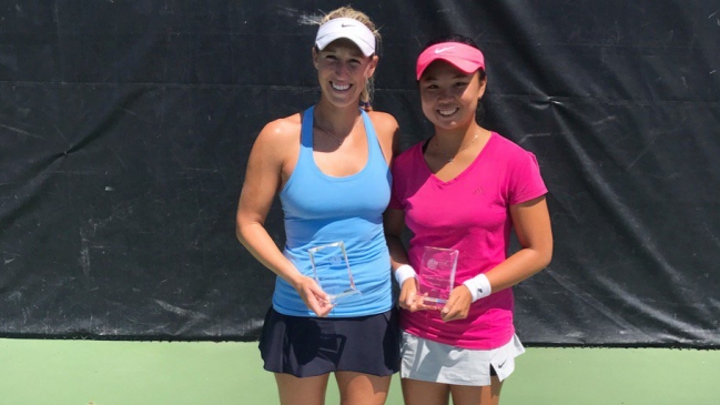 Alexa Guarachi cayó en la final de dobles en el ITF de Granby en Canadá