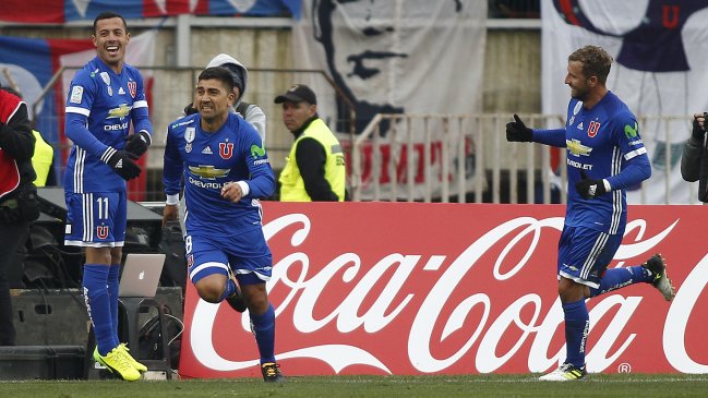 Universidad de Chile derrotó sobre la hora a Curicó Unido