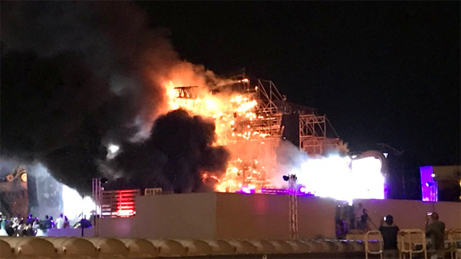 Desalojan a 22.000 personas por un incendio en el concierto Tomorrowland
