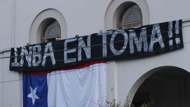 Estudiantes del INBA protagonizaron toma simbólica