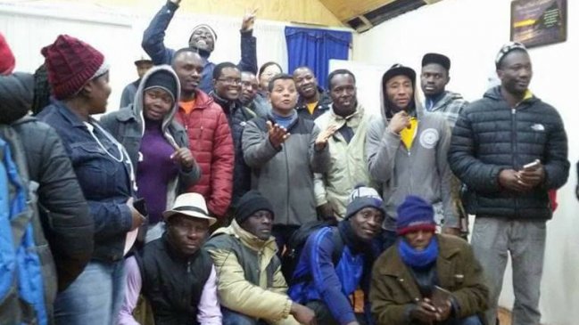 Comunidad haitiana en Chile: 