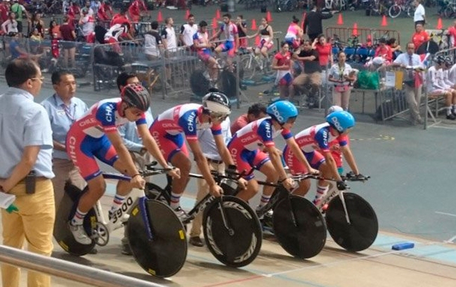 Equipo chileno logró oro en Panamericano Juvenil de Ciclismo