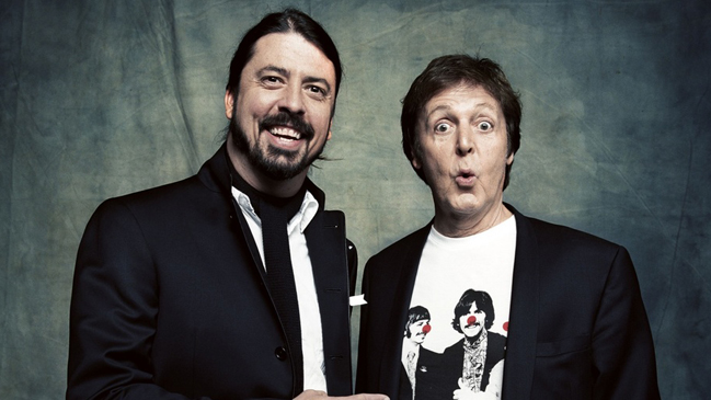 Paul McCartney tocará batería en nuevo disco de Foo Fighters