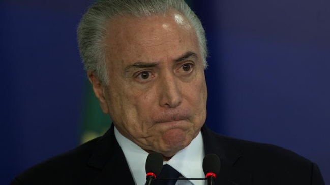 Brasil: Congreso inició la sesión que definirá el futuro de Michel Temer