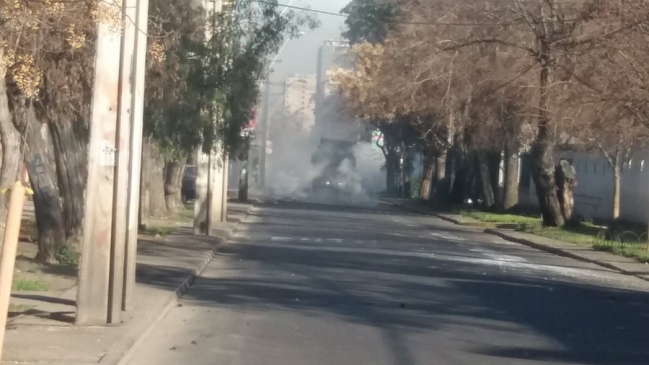 Estudiantes protagonizan incidentes en el INBA