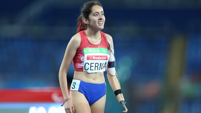 Amanda Cerna ganó medalla de oro en Mundial Juvenil de Atletismo Paralímpico en Suiza