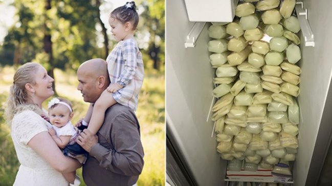 Súper mamá genera más de seis litros de leche al día