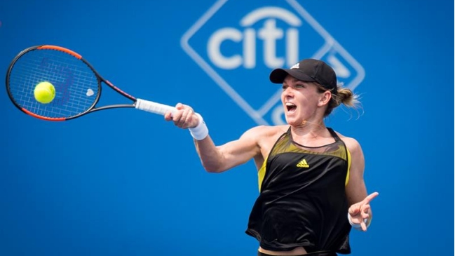 Simona Halep venció con problemas a Mariana Duque y pasó a cuartos en Washington