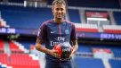 Neymar se lució con la camiseta de PSG