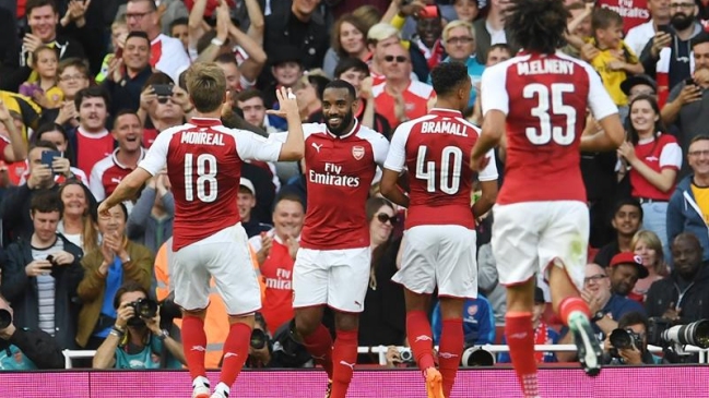 Arsenal y Chelsea animan la final de la Community Shield en Inglaterra