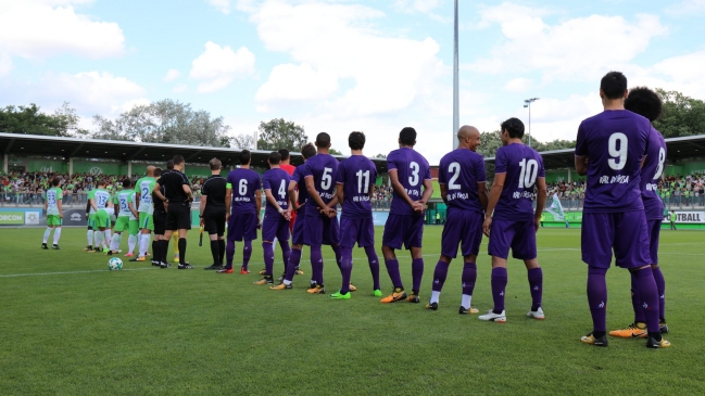 Matías Fernández fue titular en victoria de Fiorentina sobre Wolfsburgo