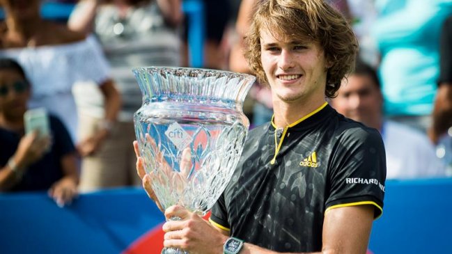 Alexander Zverev sumó su cuarto título ATP del año al triunfar en Washington ante Anderson