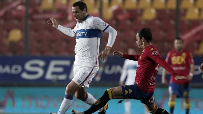 Luciano Aued sufrió fractura en el partido con Unión Española