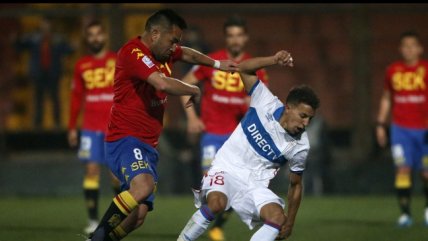 Unión Española venció a U. Católica en el Estadio Santa Laura