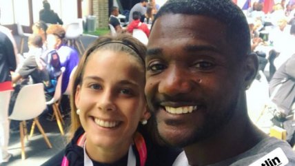   Isidora Jiménez llegó a Londres y compartió con grandes atletas en el Mundial 