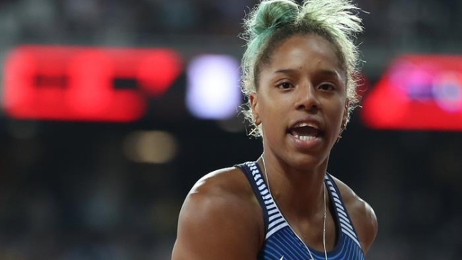 Venezolana Yulimar Rojas ganó el salto triple por sobre la colombiana Catherine Ibargüen