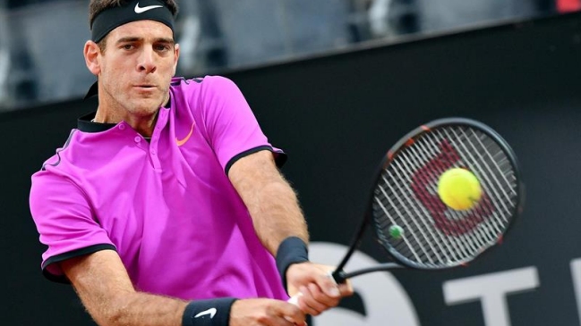 Juan Martín del Potro derribó a John Isner y avanzó en el Masters 1.000 de Montreal