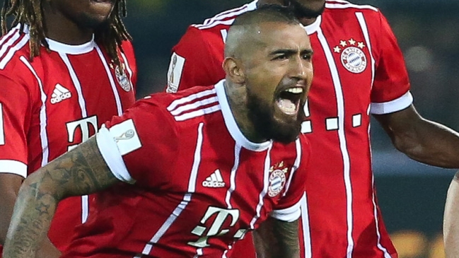 El especial tiro libre de Arturo Vidal en Alemania: 