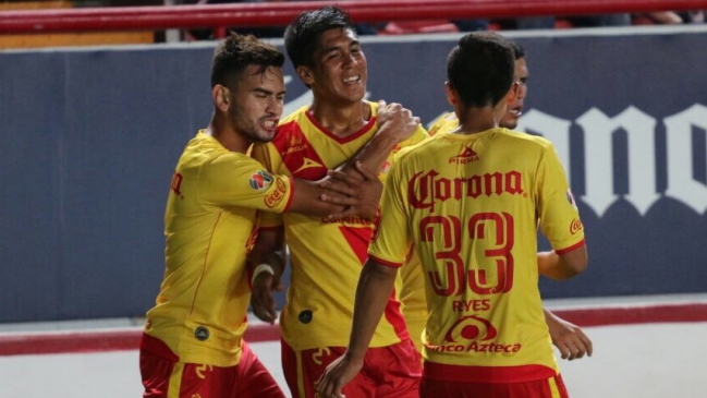 Sebastián Vegas fue titular en empate de Morelia ante Necaxa por Copa México