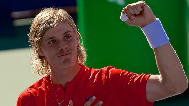 La promesa canadiense Denis Shapovalov eliminó a Del Potro de Montreal