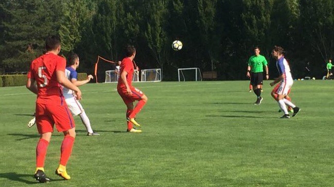 Chile sufrió dura caída ante Estados Unidos en duelo preparatorio para el Mundial sub 17