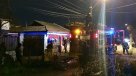 Incendio afectó a dos viviendas en Pedro Aguirre Cerda