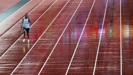   La solitaria clasificación de Mawkala a las semifinales de los 200 metros en Londres 