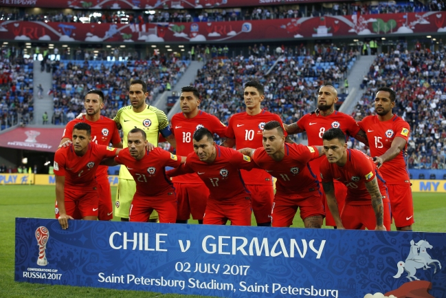 Chile se mantiene en el top ten en la clasificación de la FIFA