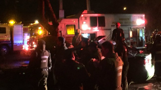 Carabinero falleció tras choque de patrulla durante persecución en Conchalí