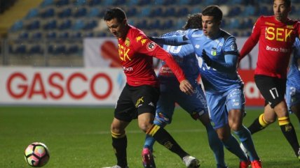 Unión Española superó a O'Higgins en el Estadio El Teniente de Rancagua