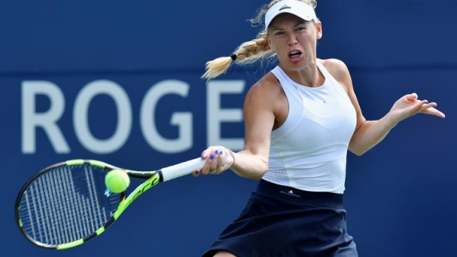 Caroline Wozniacki venció a Sloeane Stephens y alcanzó la final del WTA de Toronto