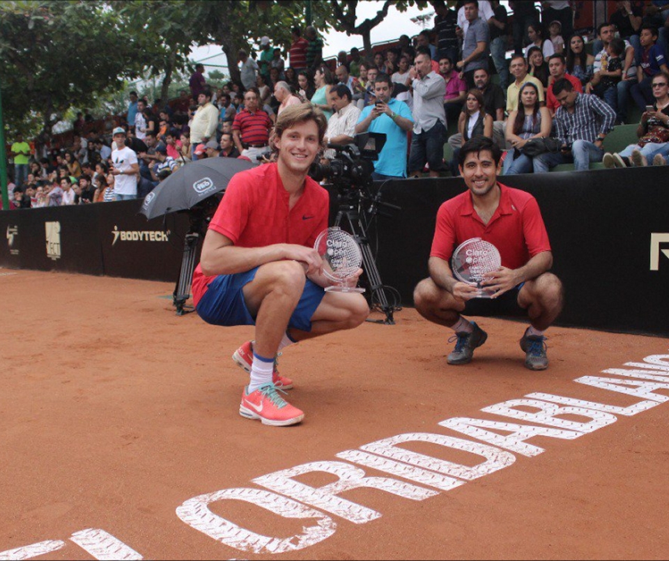 Nicolás Jarry y Sergio Galdos se coronaron en dobles del Challenger de Floridablanca