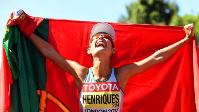 Henriques ganó marcha 50 KM con récord mundial  