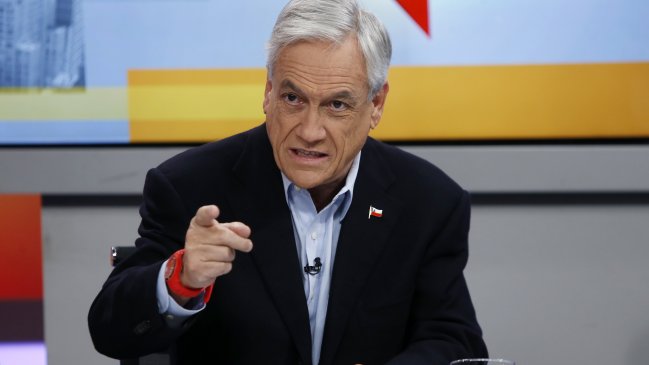 Piñera puso condiciones para intervenir en negociación parlamentaria de Chile Vamos